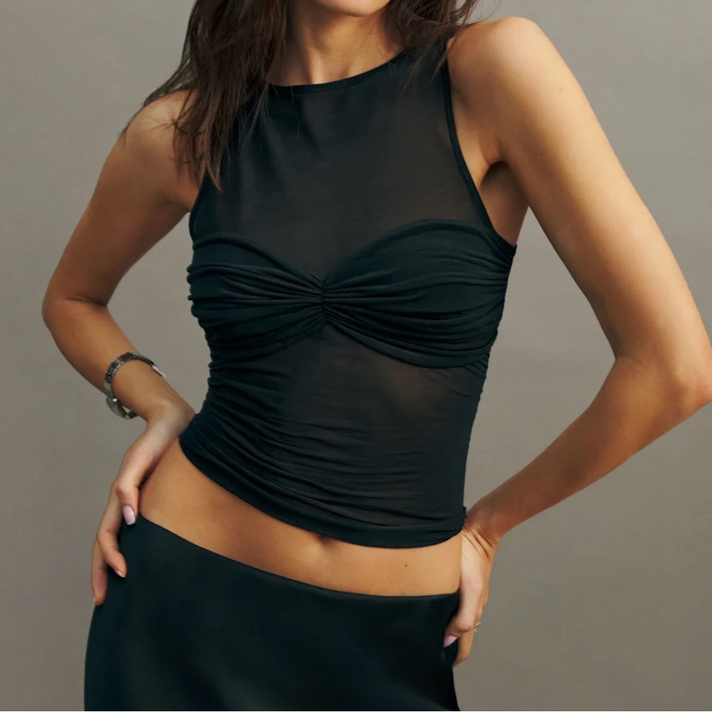 Reformation Rose Knit Top